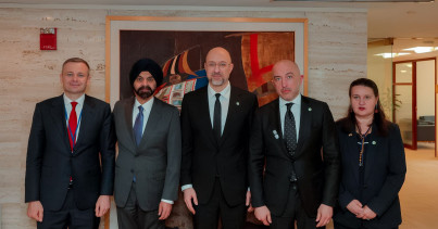 Prime Minister of Ukraine and World Bank Managing Director Anna Bjerde signed a $70 million guarantee agreement to boost the resilience of Ukraine’s energy system